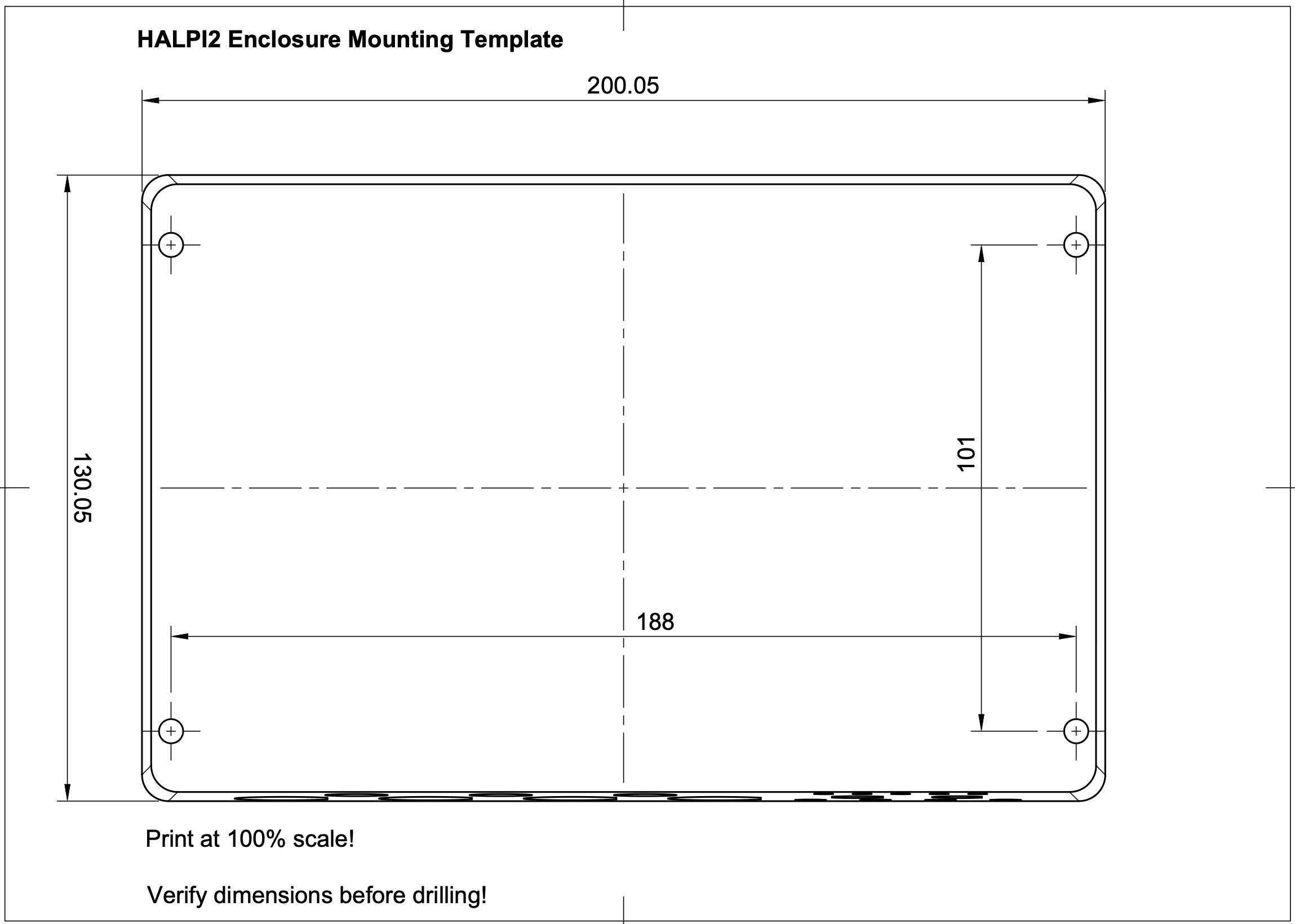 Mounting Template