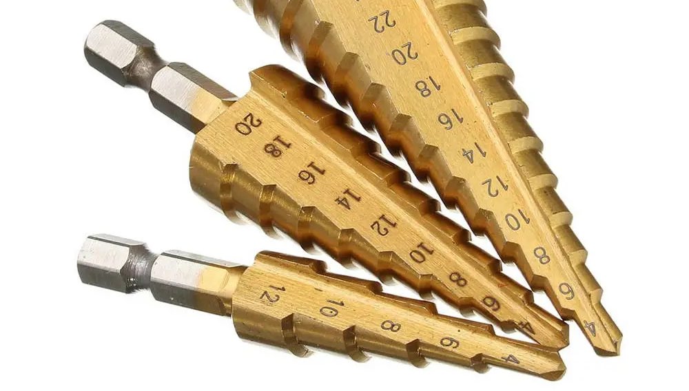 Step drill bit