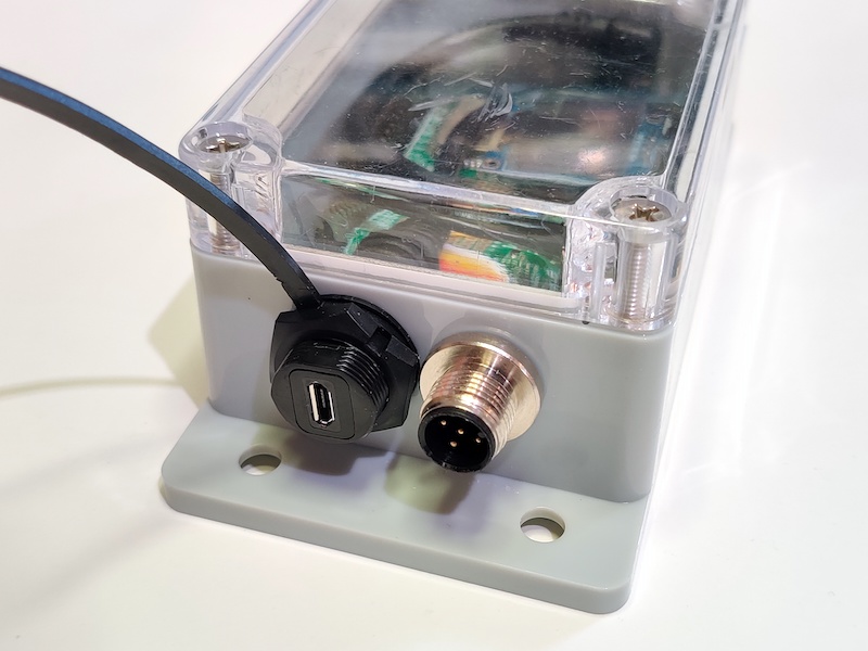 Micro USB connector detail